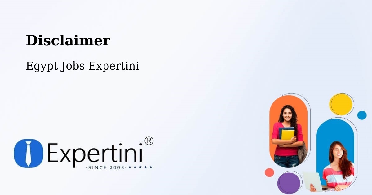 Disclaimer – Qinā - Egypt Jobs Expertini