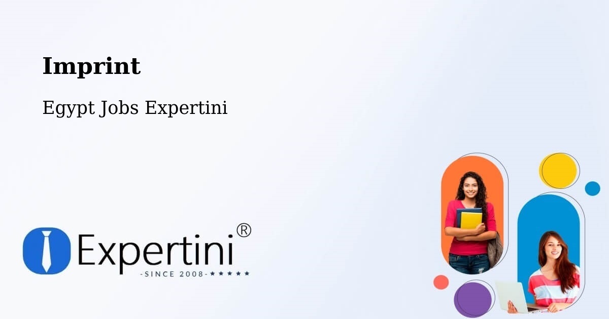 Imprint – Qinā - Egypt Jobs Expertini